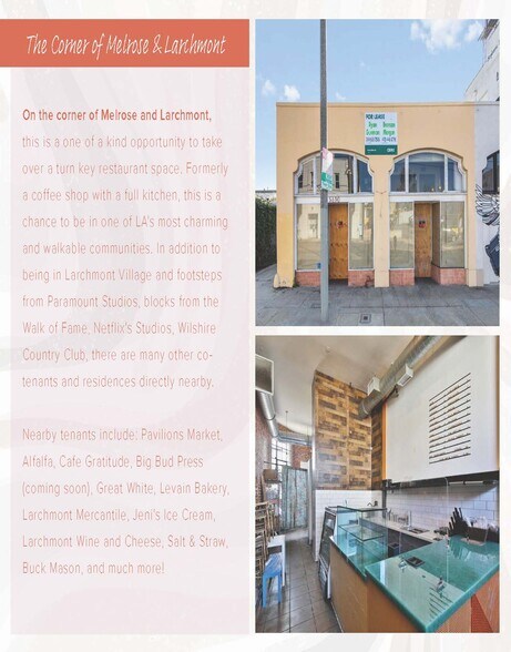 More Photos Of 5630 Melrose Ave, Los Angeles Storefront Retail Office For Lease