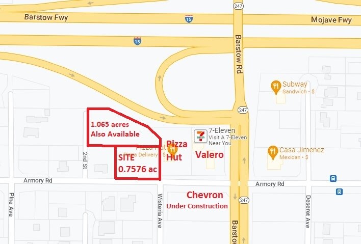 More Photos Of 475 Armory Rd, Barstow Land For Lease