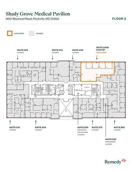 More Photos Of 9601 Blackwell Rd, Rockville Medical For Lease