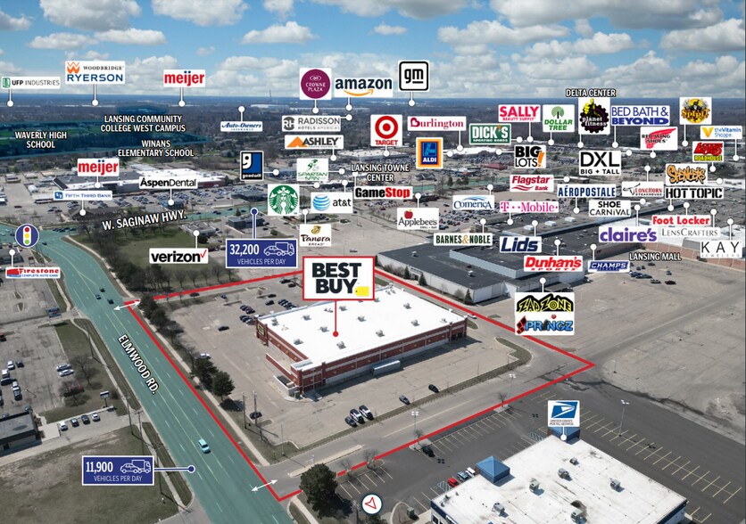 More Photos Of 5216 W Saginaw Hwy, Lansing Freestanding For Lease