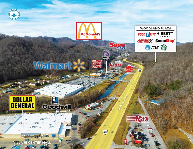 More Photos Of 2501 S Us Highway 421, Harlan Fast Food For Sale