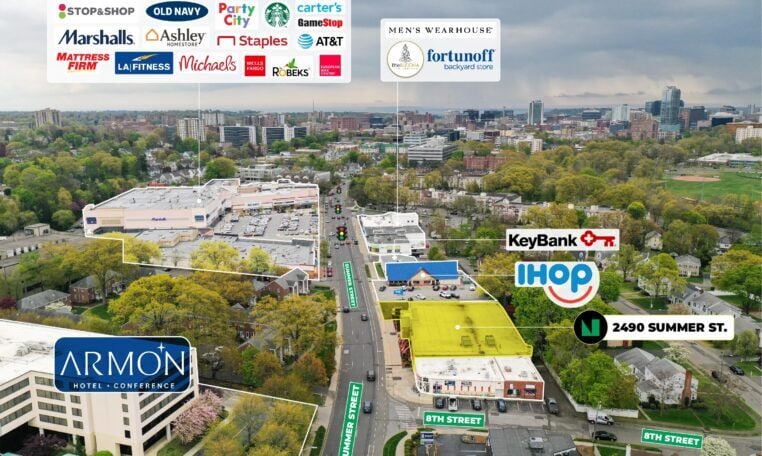 More Photos Of 2490 Summer St, Stamford Freestanding For Sale