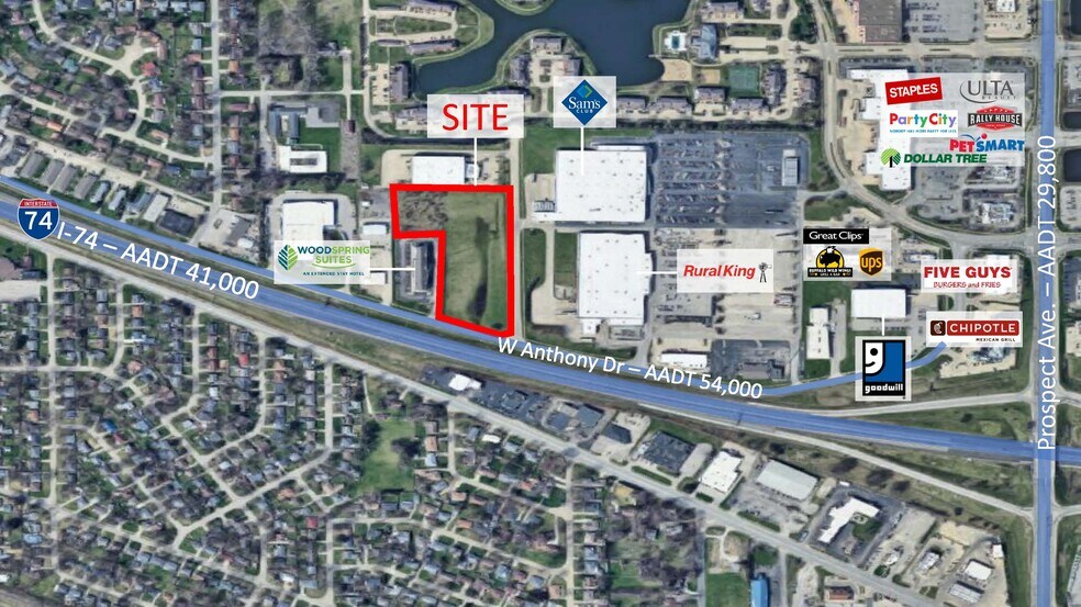 More Photos Of 1202 W Anthony Dr, Champaign Land For Sale