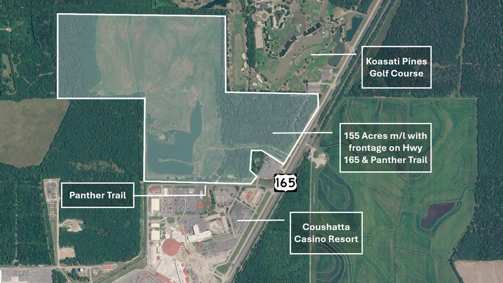 Primary Photo Of Hwy 165 Hwy @ Panther, Kinder Land For Sale