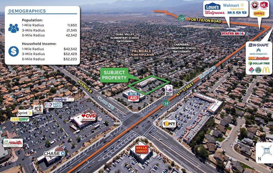 More Photos Of 37926 47th St E, Palmdale Freestanding For Lease