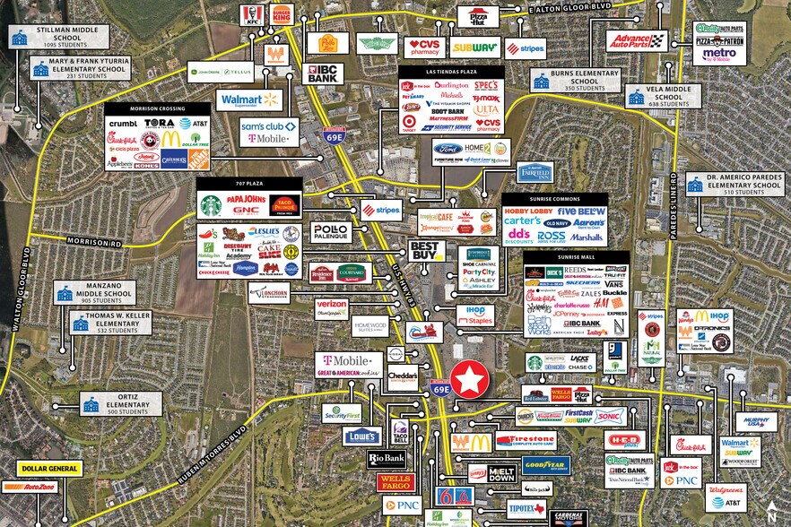 More Photos Of 2320 Frontage Rd, Brownsville General Retail For Sale