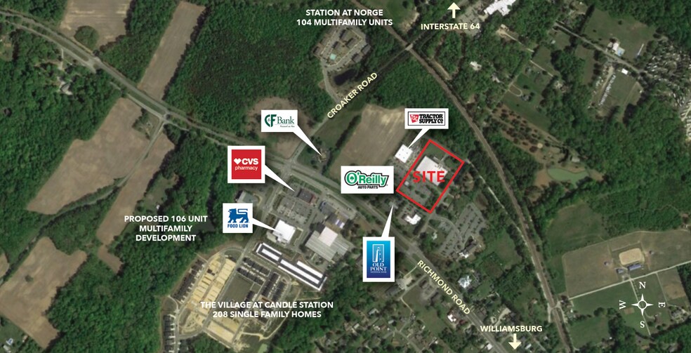 More Photos Of 115 Norge Ln, Williamsburg Freestanding For Lease