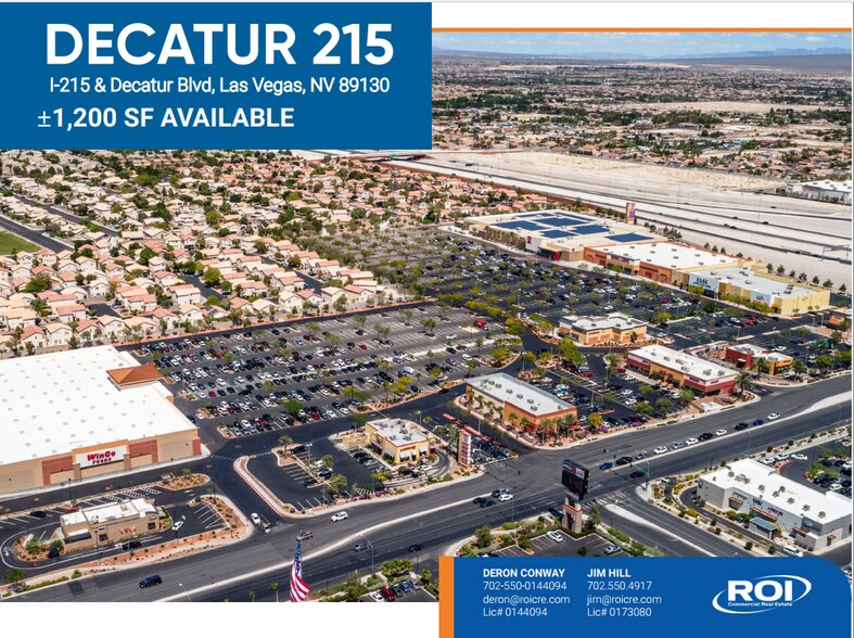 More Photos Of SW Decatur & 215, Las Vegas Unknown For Lease