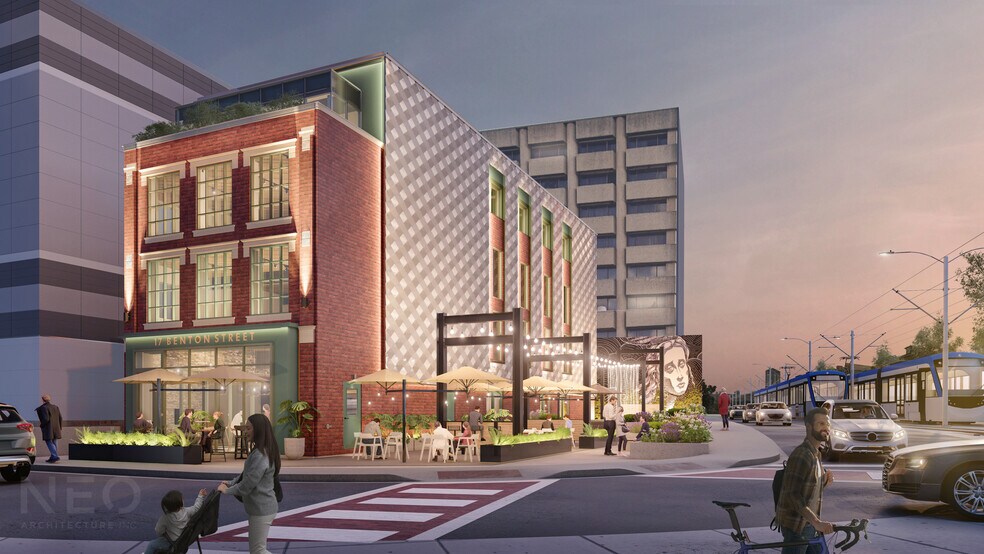 More Photos Of 17 Benton St, Kitchener Storefront Retail Office For Lease