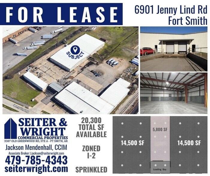 Primary Photo Of 6901 Jenny Lind Rd, Fort Smith Warehouse For Lease