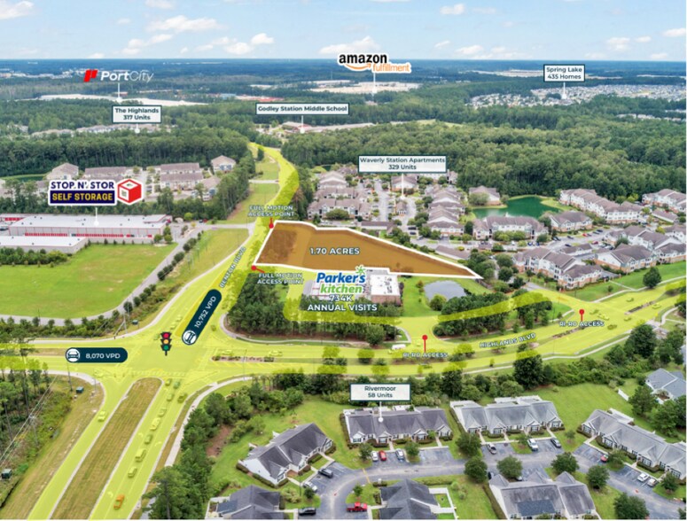 More Photos Of 2175 Benton Blvd, Savannah Land For Lease