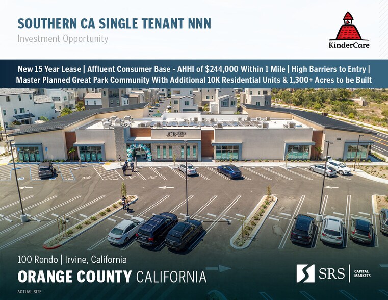 Primary Photo Of 100 Rondo, Irvine Daycare Center For Sale