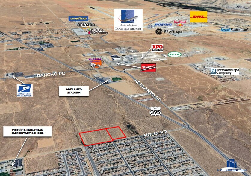 More Photos Of Holly Rd. @ Jonathan St., Adelanto Land For Sale
