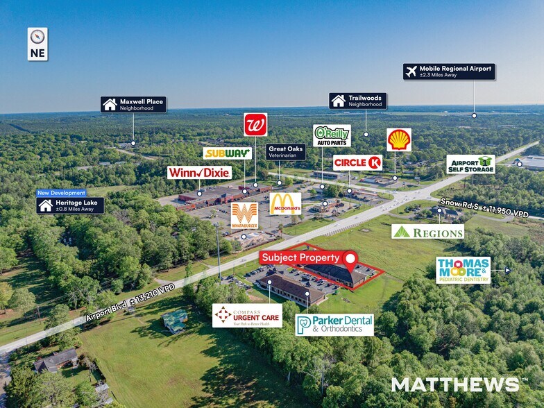 More Photos Of 9971 Airport Blvd, Mobile Office For Sale