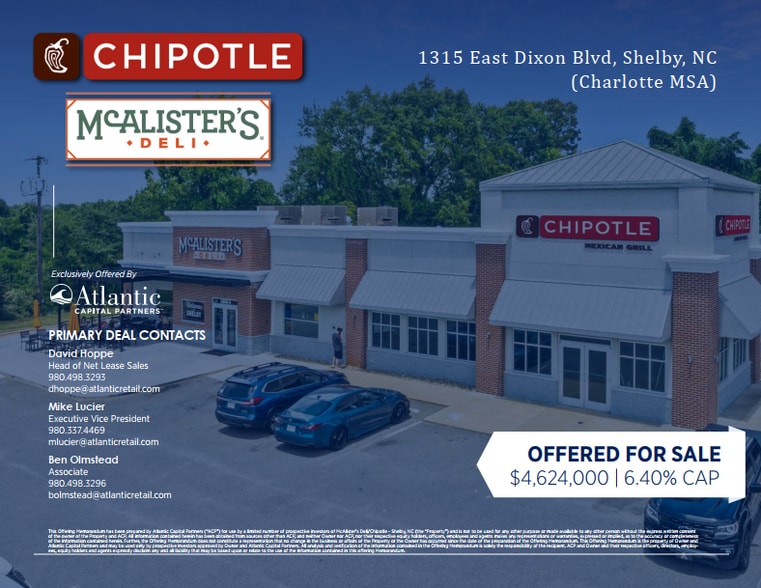 More Photos Of 1315 E Dixon Blvd, Shelby Restaurant For Sale