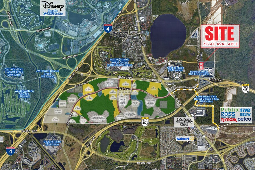 Primary Photo Of NEC International Drive & World Center Dr, Orlando Land For Lease