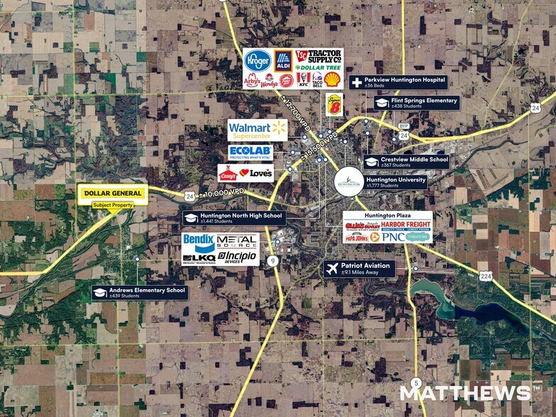 More Photos Of 8004 W Old Wabash Rd, Andrews Freestanding For Sale
