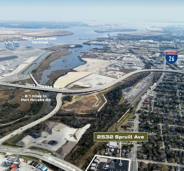 More Photos Of 2532 Spruill Ave, North Charleston Warehouse For Lease