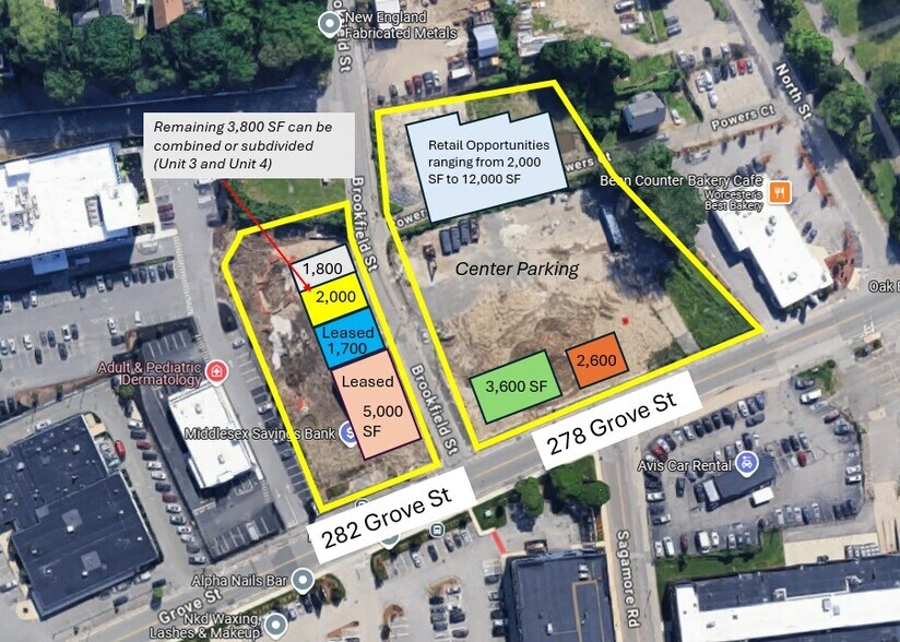 Primary Photo Of 278 Grove St, Worcester General Retail For Lease