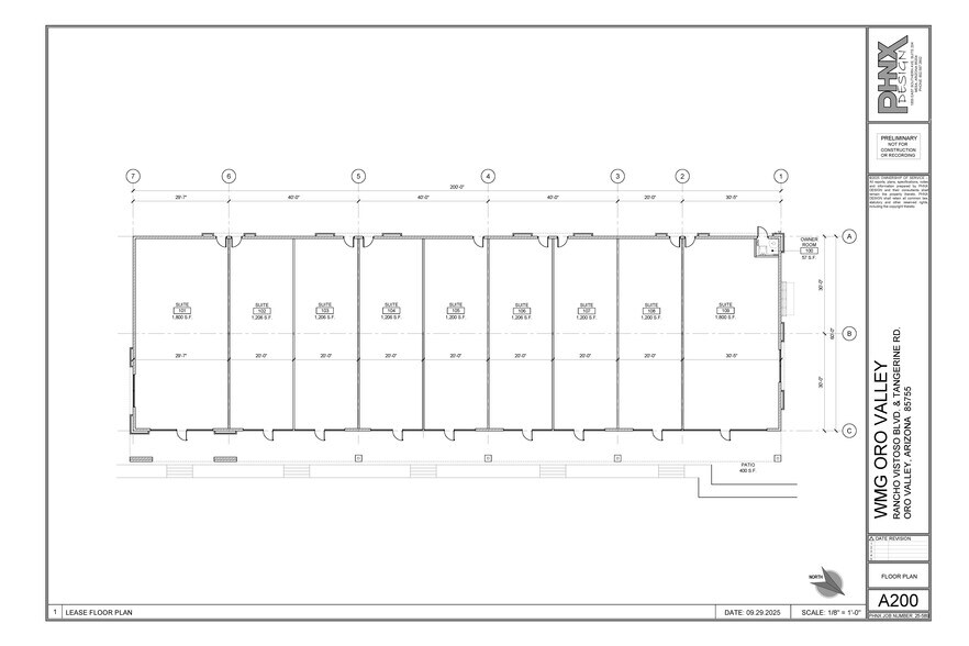 More Photos Of 12101 N Woodburne Ave, Oro Valley Land For Lease