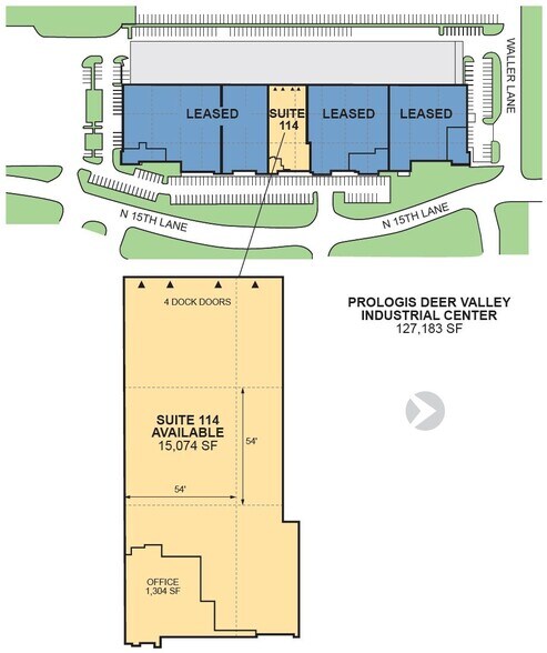 More Photos Of 21430 N 15th Ln, Phoenix Warehouse For Lease