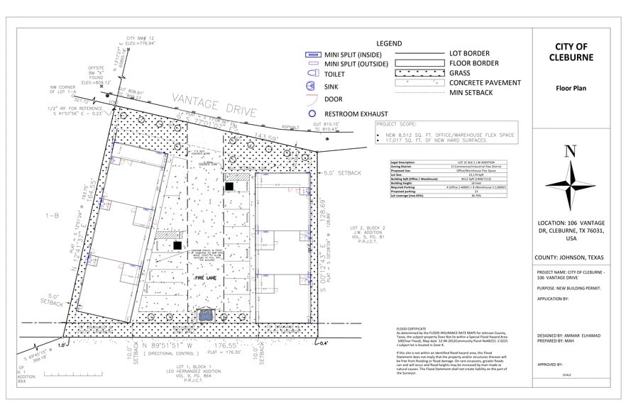 More Photos Of 106 Vantage Dr, Cleburne Warehouse For Lease