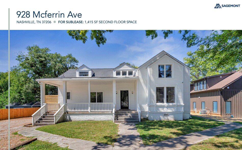 More Photos Of 928 Mcferrin Ave, Nashville Office Residential For Lease