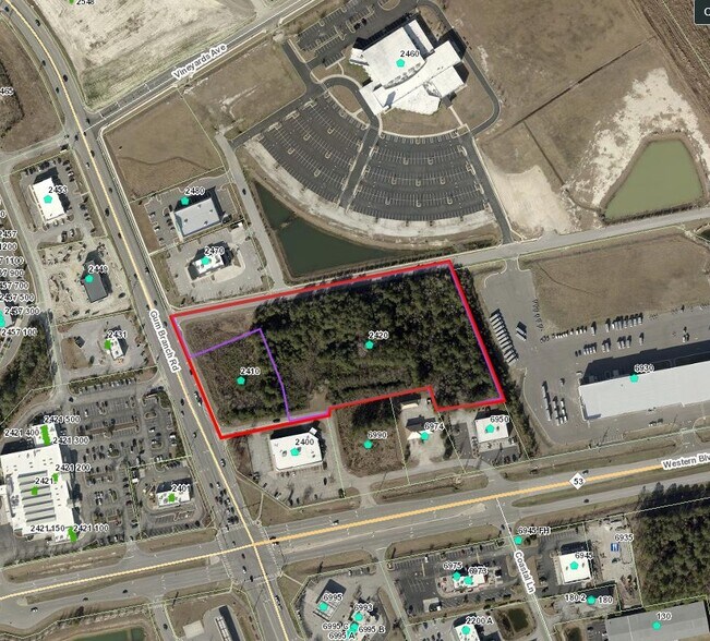 Primary Photo Of 2410-2420 Gum Branch Rd, Jacksonville Land For Sale