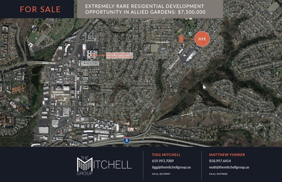 More Photos Of 5150 Zion Ave, San Diego Land For Sale