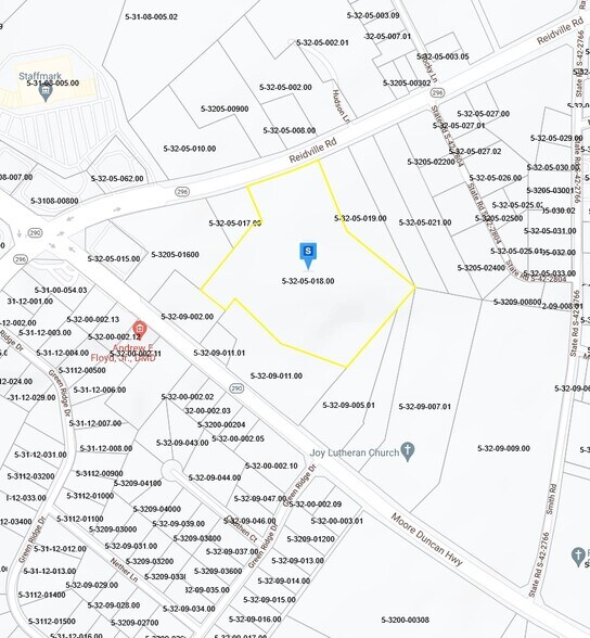 More Photos Of 5831 Reidville Rd, Moore Land For Sale