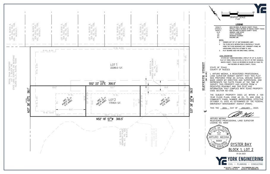 More Photos Of 2350 Eleventh st, Port Aransas Land For Sale