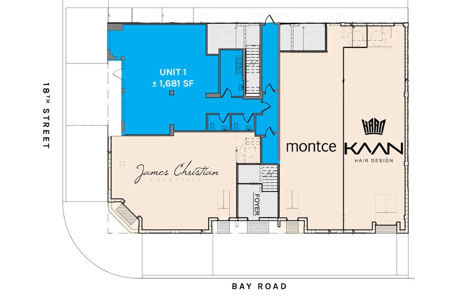 Primary Photo Of 1800 Bay Rd, Miami Beach Restaurant For Lease