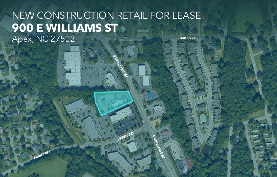 More Photos Of 900 E Williams St, Apex General Retail For Lease