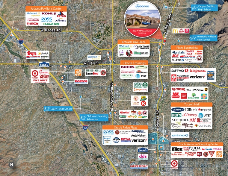 More Photos Of 210 W MaGee Rd, Tucson Auto Repair For Sale