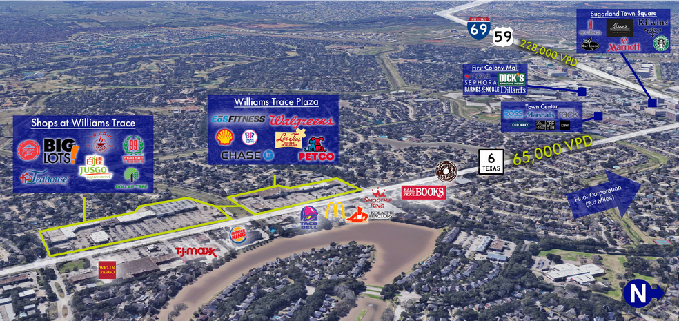 More Photos Of 3300-3400 State Highway 6, Sugar Land Unknown For Lease