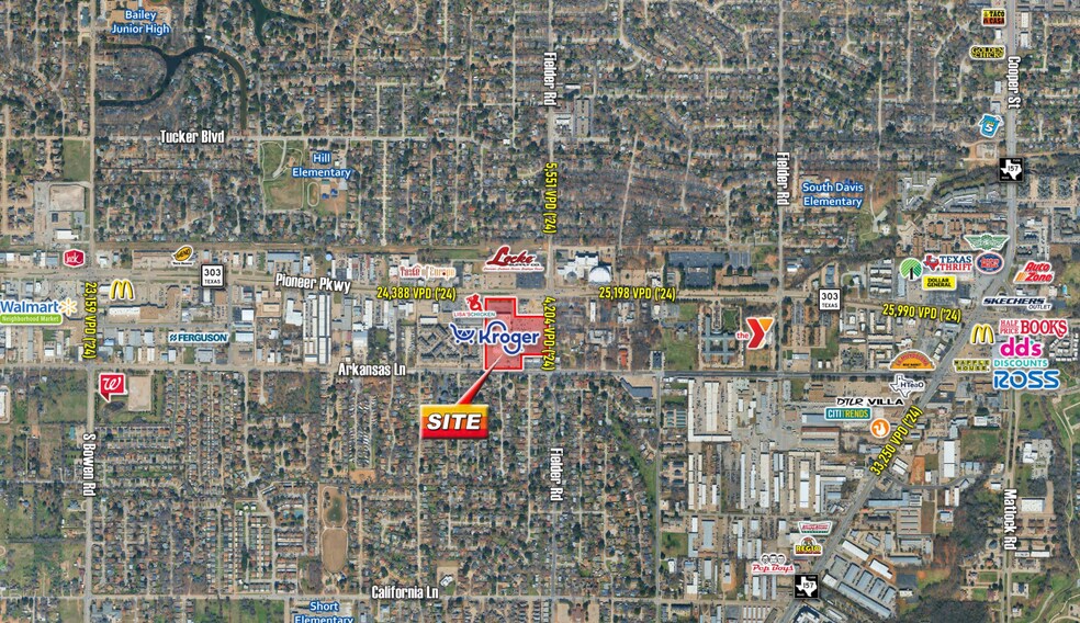 More Photos Of 2208-2212 S Fielder Rd, Arlington Storefront For Lease