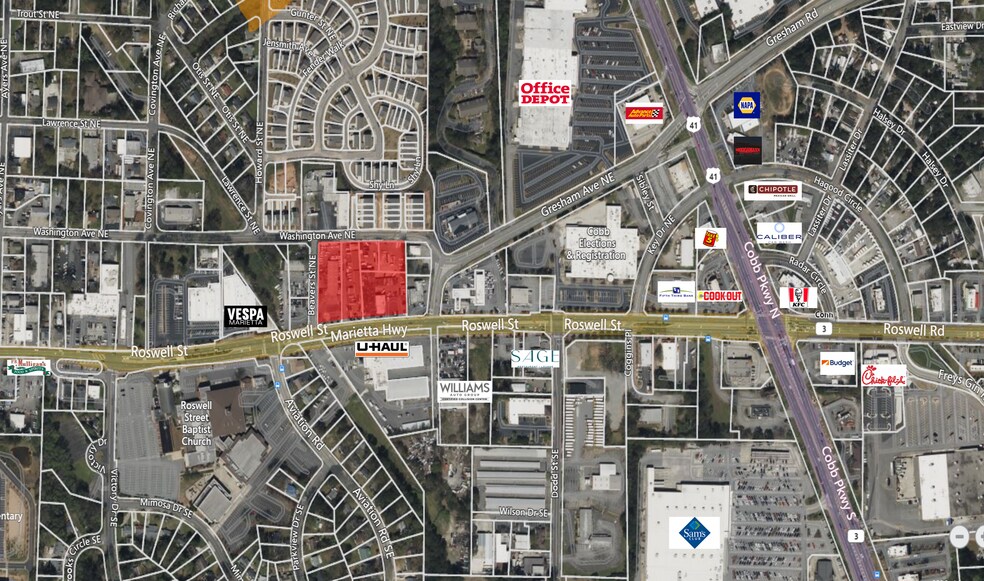 Primary Photo Of , Marietta General Retail For Sale