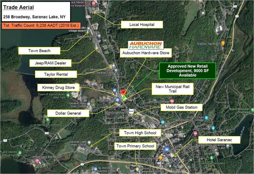 More Photos Of 258 Broadway, Saranac Lake Storefront For Lease