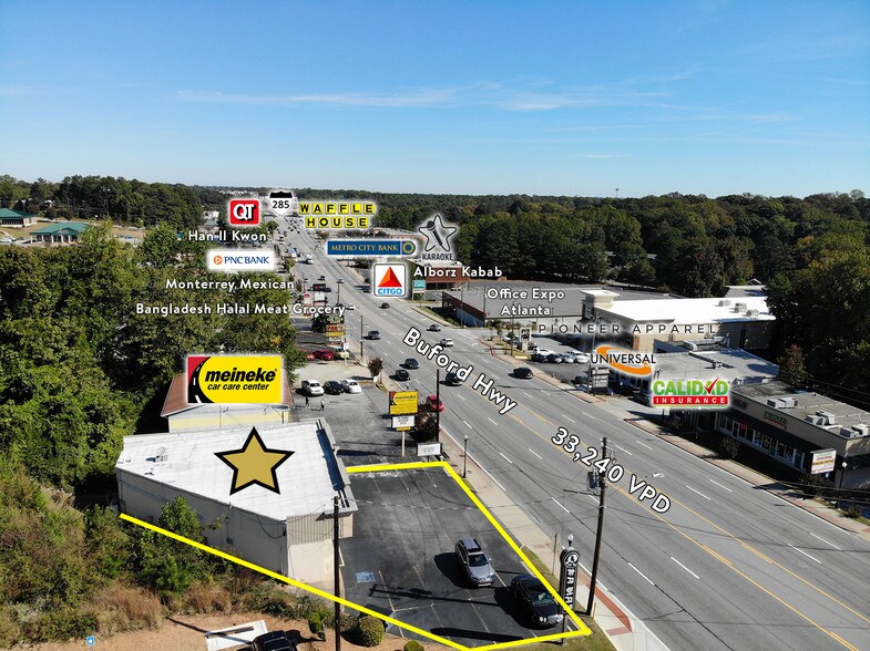 More Photos Of 5344 Buford Hwy NE, Doraville Freestanding For Lease