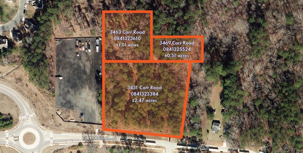 More Photos Of 3431 Carr Rd, Durham Land For Sale