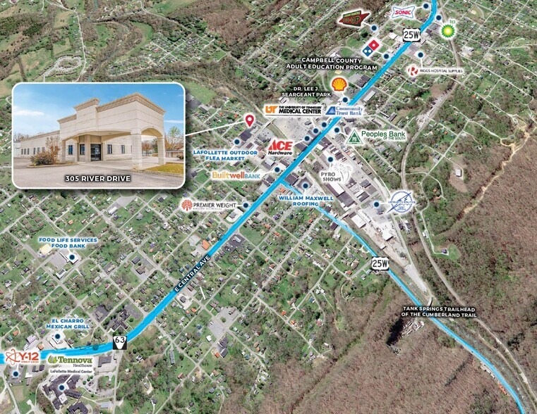 More Photos Of 305 River Dr, LaFollette Medical For Sale