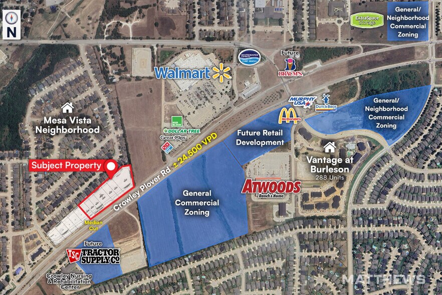 Primary Photo Of 1001 FM 1187, Crowley Land For Sale