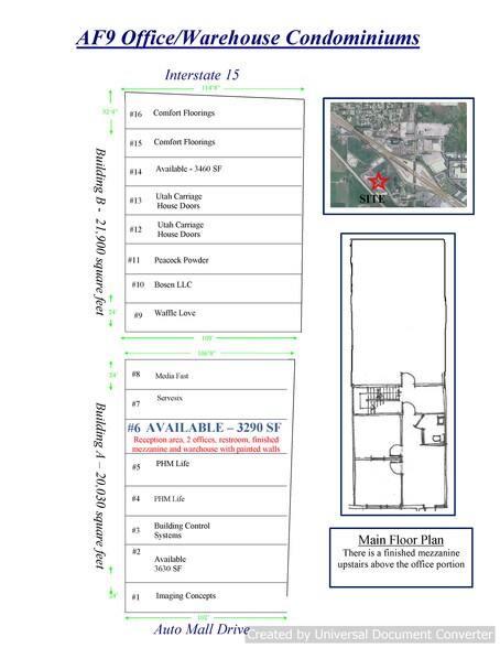 More Photos Of 767 S Auto Mall Dr, American Fork Warehouse For Lease