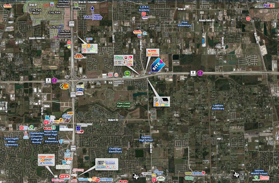More Photos Of NEC Beltway & Cullen Pky, Houston Unknown For Lease