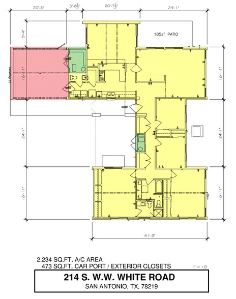 More Photos Of 214 S WW White Rd, San Antonio Office Residential For Sale