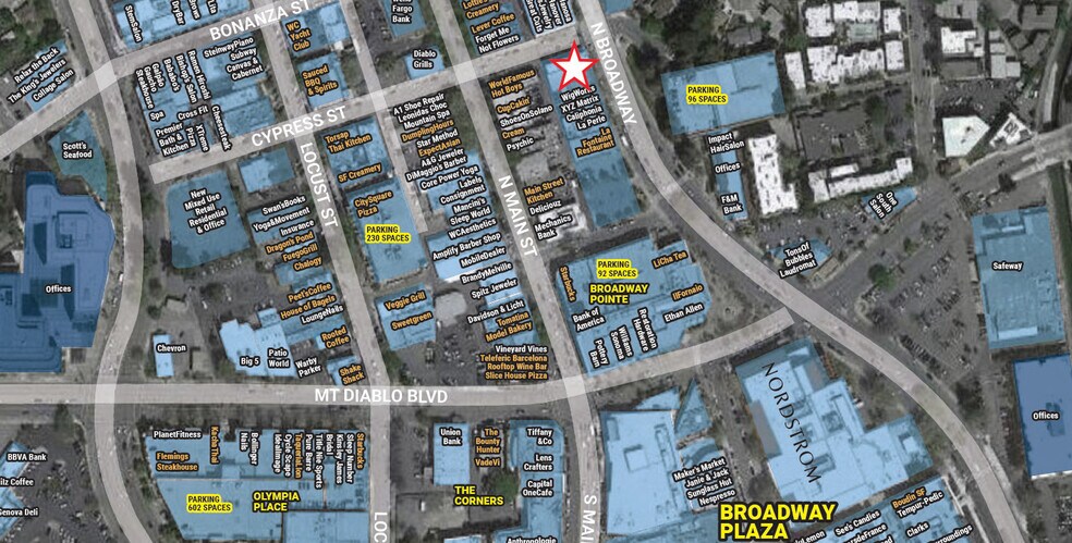 More Photos Of 1393 N Broadway, Walnut Creek General Retail For Lease