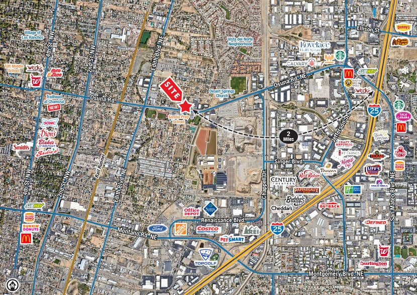 More Photos Of 583-585 Osuna Rd, Albuquerque Freestanding For Sale