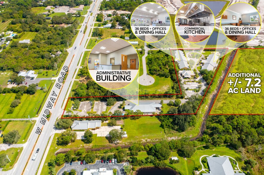 Primary Photo Of 3451-3463 W Midway Rd, Fort Pierce Rehabilitation Center For Sale
