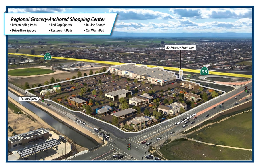 Primary Photo Of Hosking Ave, Bakersfield Unknown For Lease