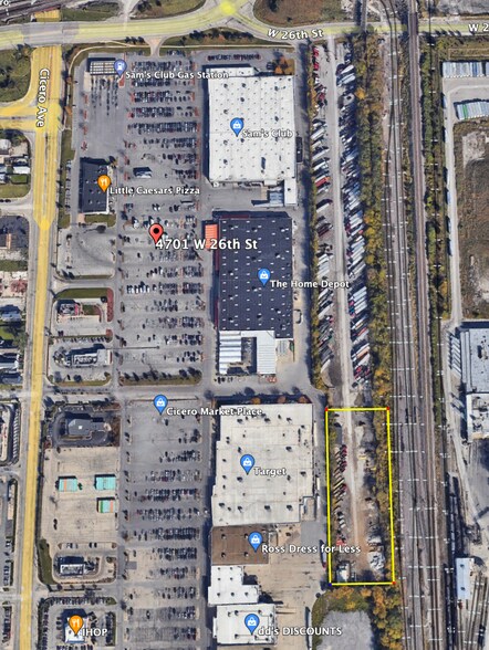 More Photos Of 4701 W 26th St, Cicero Land For Lease